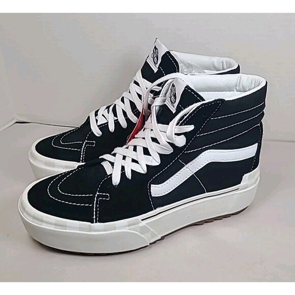 VANS SK8-Hi MTE-1 Primaloft Suede "Black White" Men’s 7.5 Womens 9 #500714 NWT - Picture 4 of 7